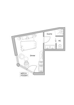 Superior Double Room Walnut South Balcony